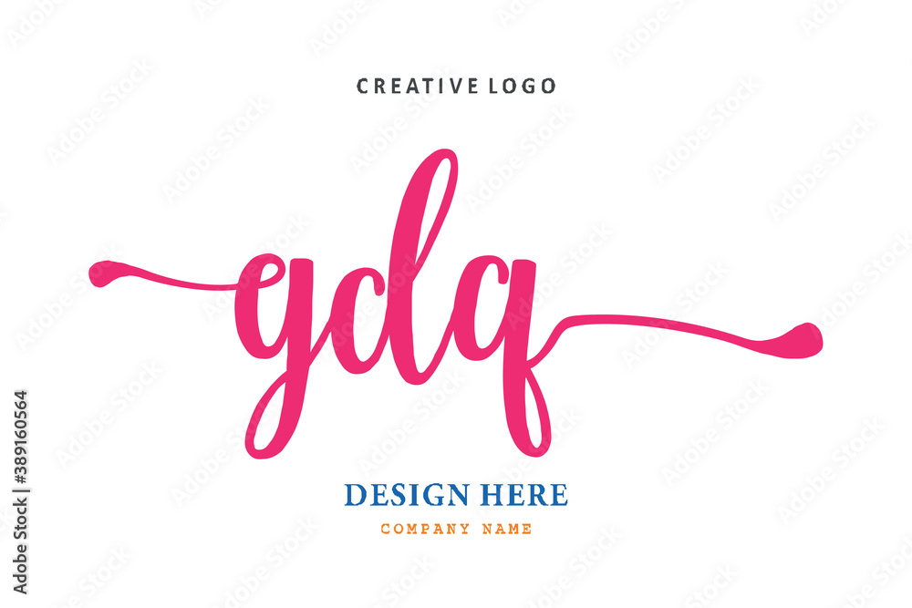GDQ lettering logo is simple, easy to understand and authoritative GDQ lettering logo is simple, easy to understand and authoritative