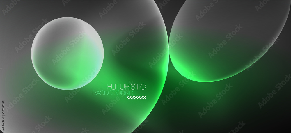 Neon ellipses abstract backgrounds. Shiny bright round shapes glowing in the dark. Vector futuristic illustrations for covers, banners, flyers and posters and other Neon ellipses abstract backgrounds. Shiny bright round shapes glowing in the dark. Vector futuristic illustrations for covers, banners, flyers and posters and other