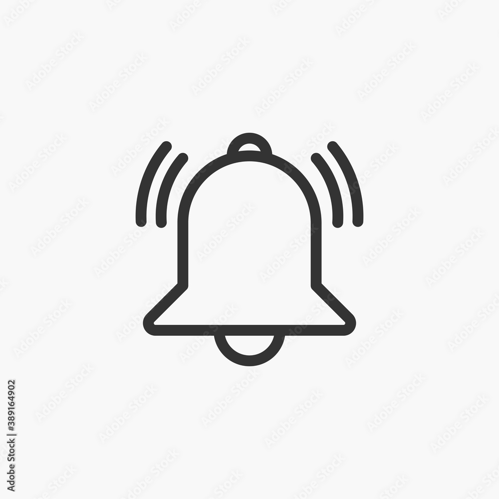 Alarm clock icon isolated on background. Clock symbol modern, simple, vector, icon for website design, mobile app, ui. Vector Illustration Alarm clock icon isolated on background. Clock symbol modern, simple, vector, icon for website design, mobile app, ui. Vector Illustration