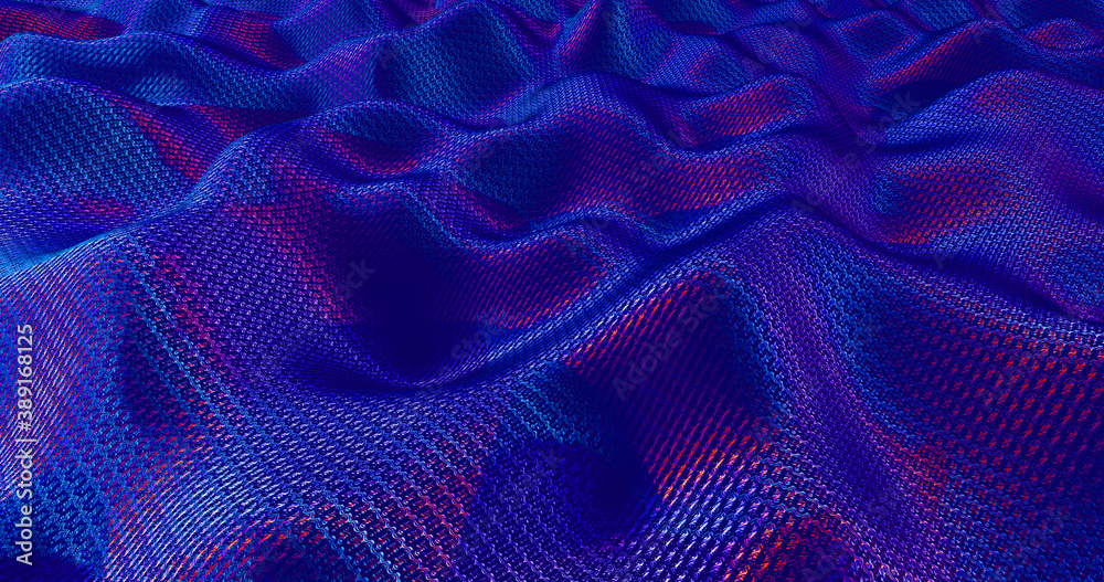 Elegant blue cloth background. 3d rendering Elegant blue cloth background. 3d rendering