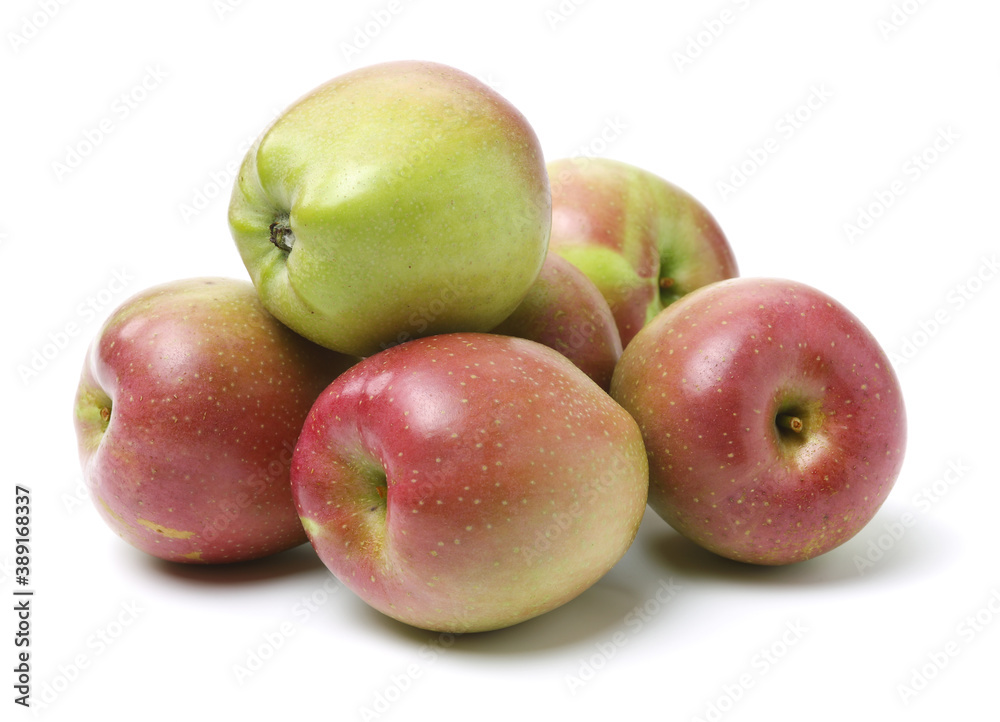 Red apples isolated on white background Red apples isolated on white background