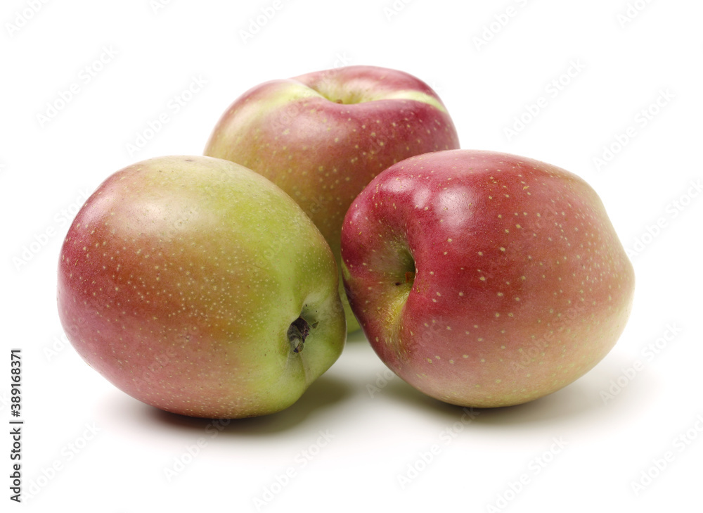 Red apples isolated on white background Red apples isolated on white background