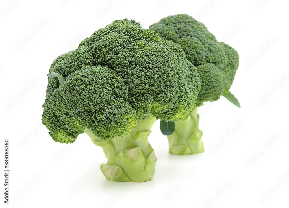Broccoli vegetable isolated on white background Broccoli vegetable isolated on white background