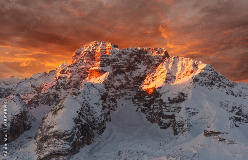 Hohe Gaisl (3146 m) in den Pragser Dolomiten