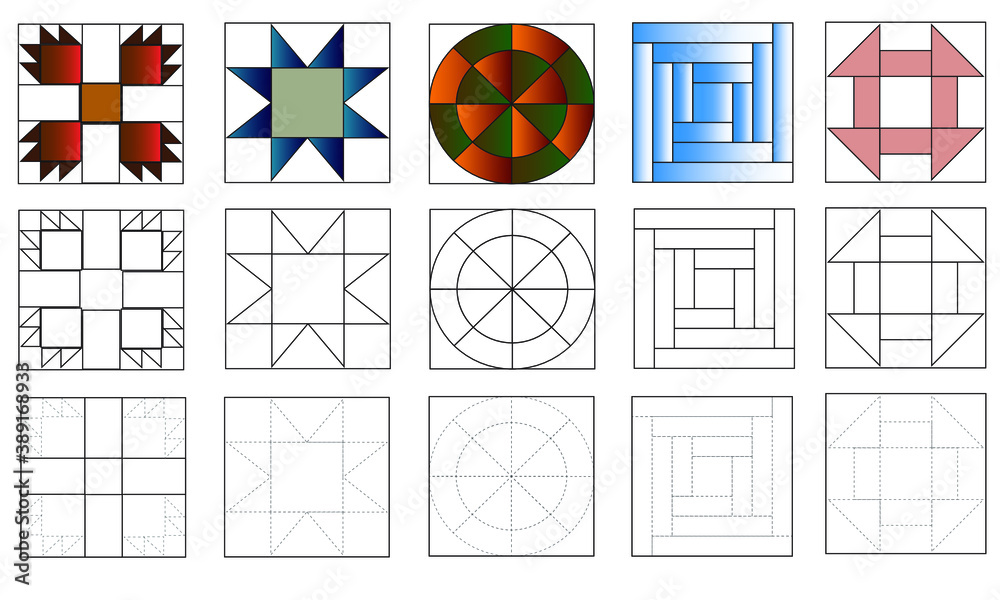 underground railroad quilt symbols