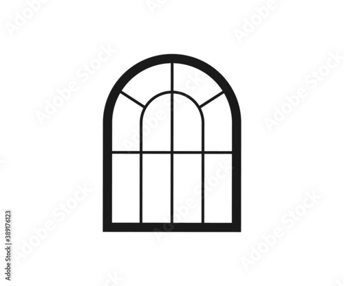 Window, Window Icon, Window Clipart, Window Silhouette, Window Symbol Icon Design. Window frames line icon set. Vector illustration.