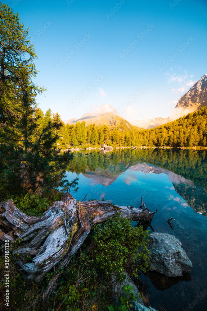 Obraz premium Lago di Saoseo