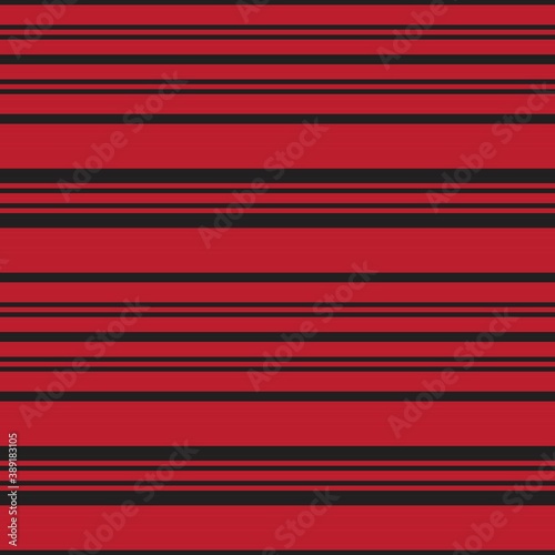 Red Stripe seamless pattern background in horizontal style
