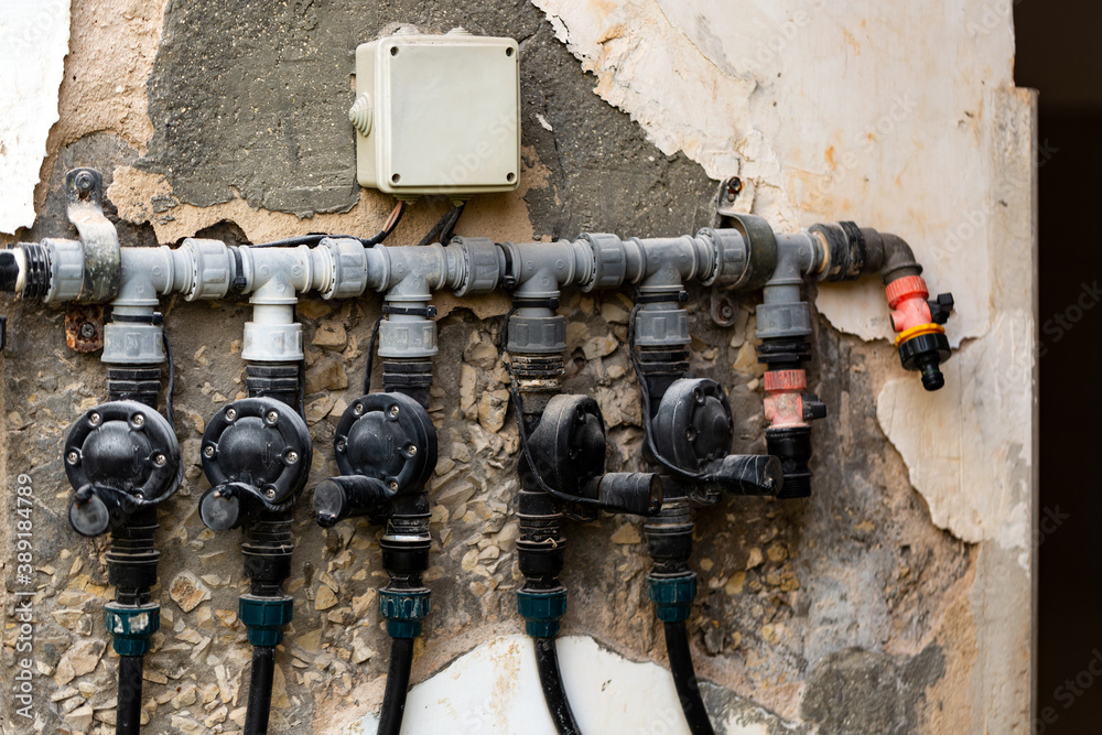 Foto de Weather irrigation controller, a device to operate automatic