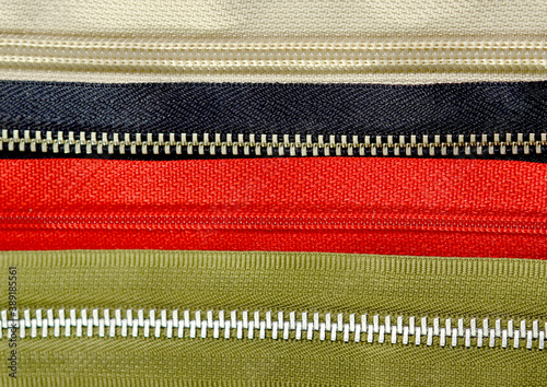 close up image of a zippers
