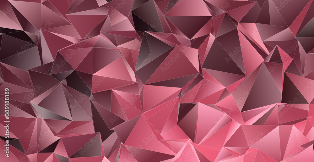 Obraz premium Abstract Low-Poly background. triangulated texture. Design 3d. Polygonal geometrical pattern. Triangular modern style