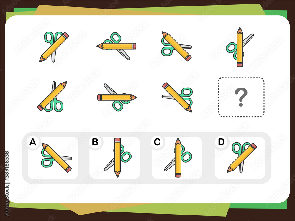 Practice Questions Worksheet for Education and IQ Test [Answer is B ...
