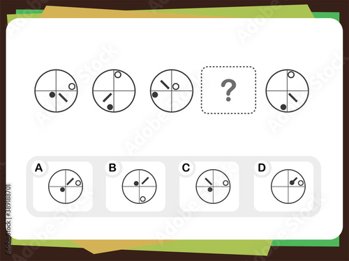 Practice Questions Worksheet for Education and IQ Test [Answer is A]