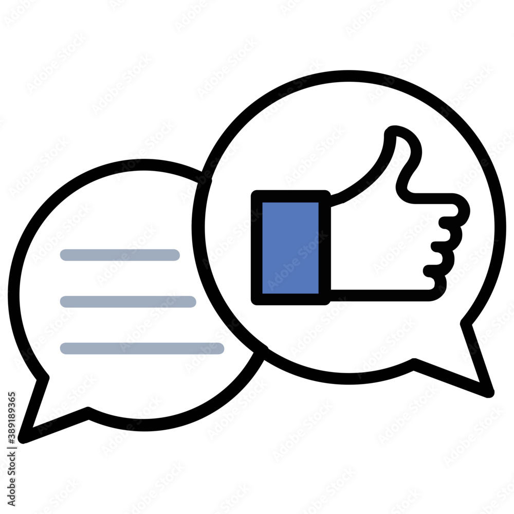 
Feedback, thumbs up inside speech bubble with heart symbol, the universal sign language of appreciation
