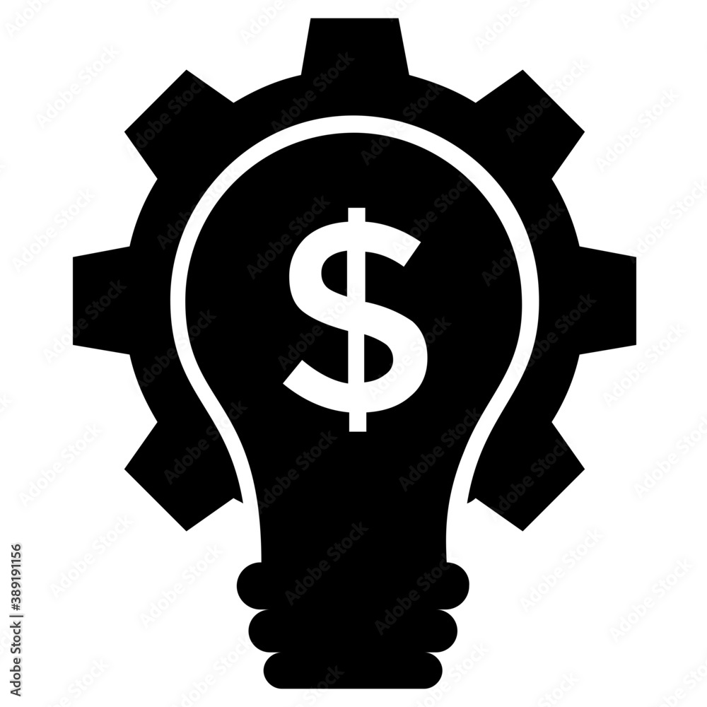 concept of creative business idea generation flat icon
concept of creative business idea generation flat icon