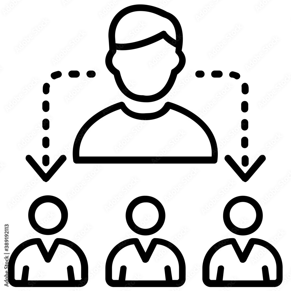 Group of people linked representing association
Group of people linked representing association