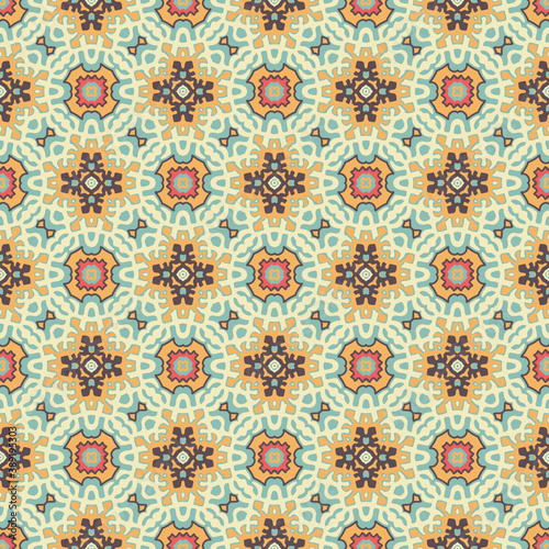 seamless pattern  detailed persian carpet  Oriental carpet seamless pattern