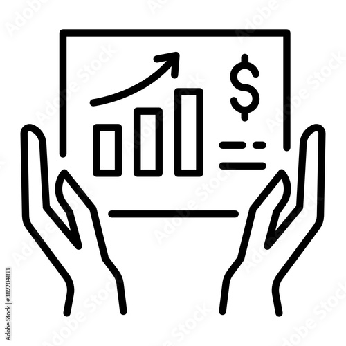 website traffic stats concept vector icon design, Cloud computing and Internet hosting services Symbol on White background 