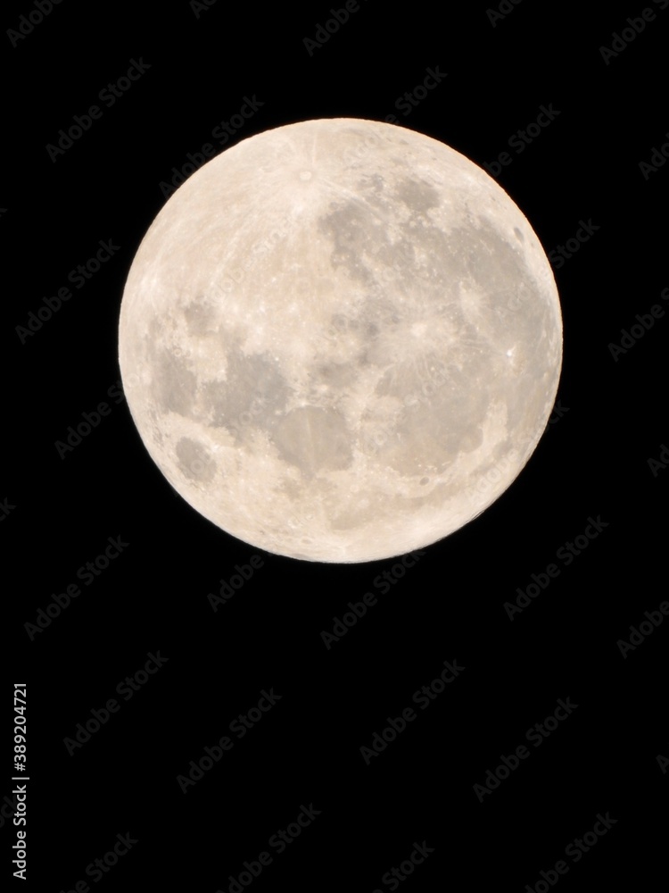 Fototapeta premium 2020年で″最小″の満月