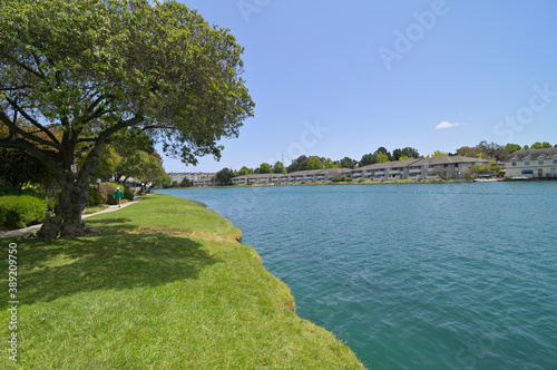アメリカの計画住宅地：フォスターシティの街並み