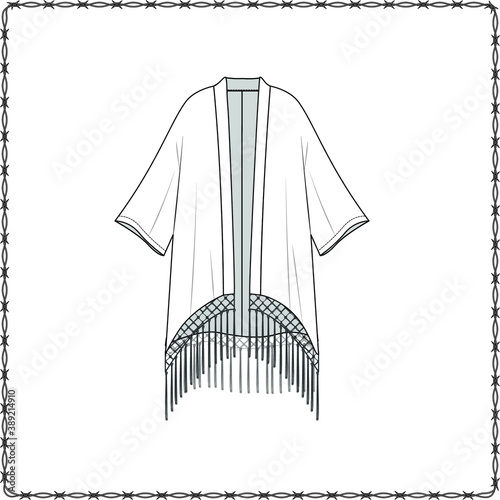 women dress editable fashion flat sketch for creating new designs mockup