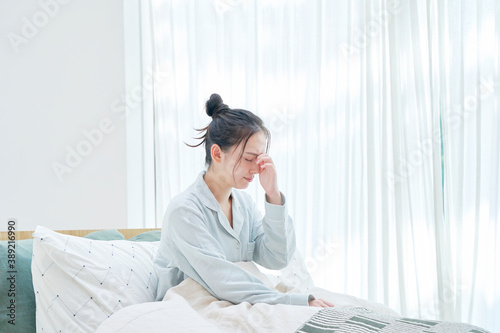 Konstfotografi 寝起きの女性