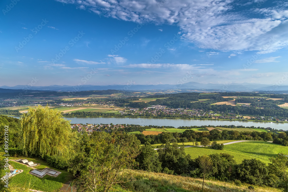 View of Danube river, Austria