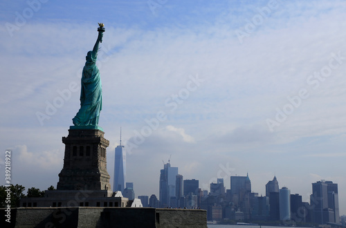 Liberty Island  New York  New York  USA
