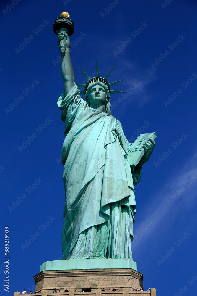 Fototapeta premium New York, Liberty Island, Statue of Liberty, New York, USA
