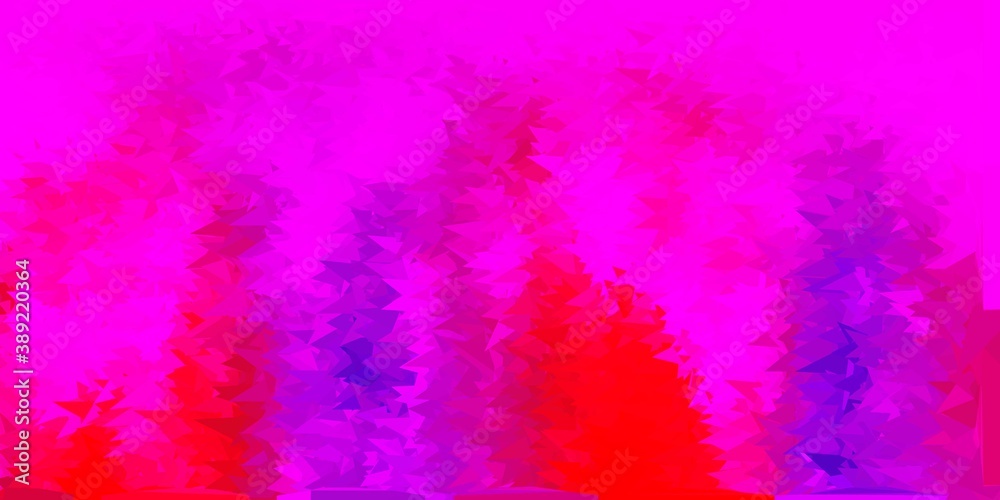Dark pink, yellow vector triangle mosaic wallpaper. Dark pink, yellow vector triangle mosaic wallpaper.
