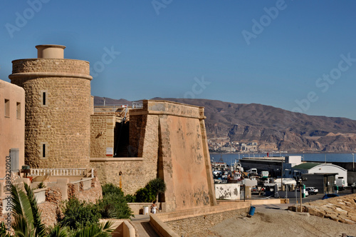 Historic, complete restaured castle in Roquetas del Mar, Almeria - Spain photo
