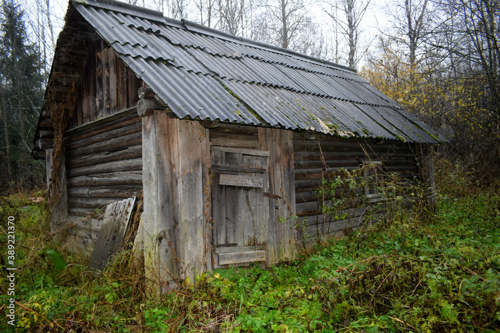 Naklejka premium old house
