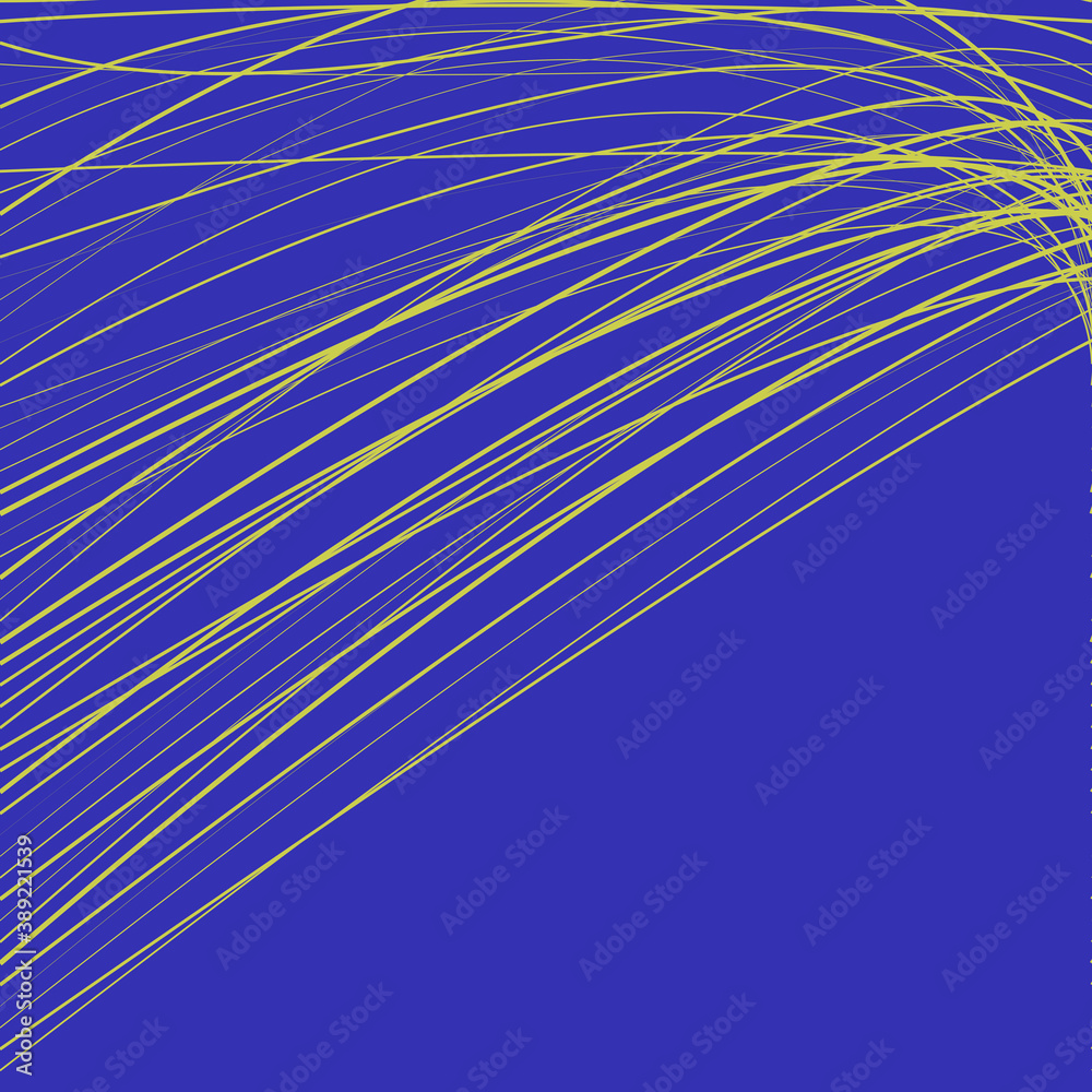 Obraz premium Isolated backgriund with random stripes in contrast color with background
