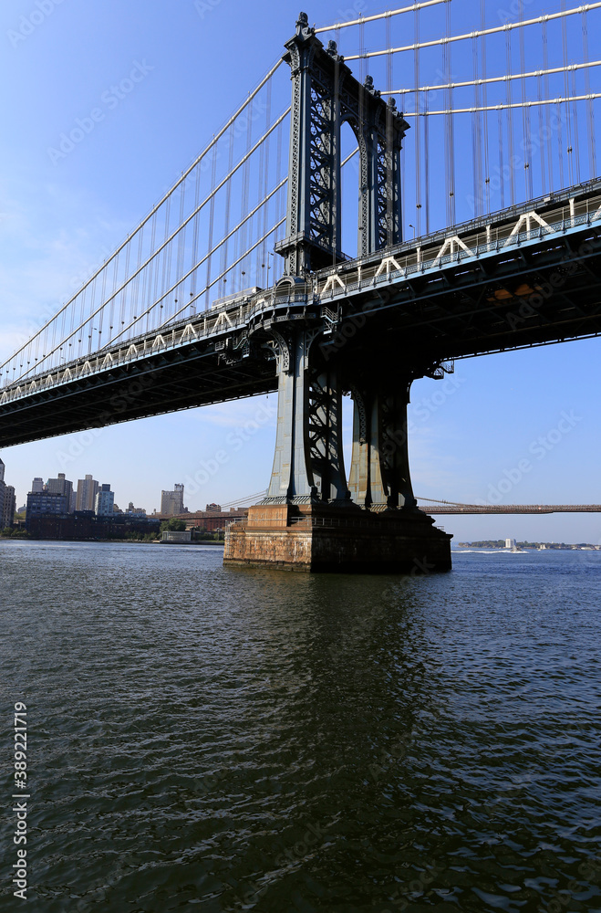 Manhattan-Bridge, Manhattan, New York City, New York, USA