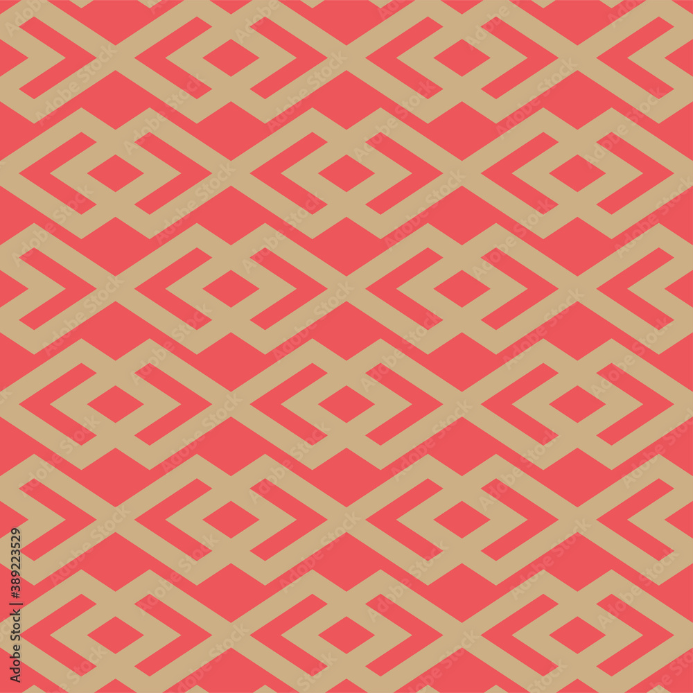 Seamless winter holidays geometric pattern. Merry Christmas and Happy New Year red collection. Modern elegant wallpaper. Vector illustration. Seamless winter holidays geometric pattern. Merry Christmas and Happy New Year red collection. Modern elegant wallpaper. Vector illustration.