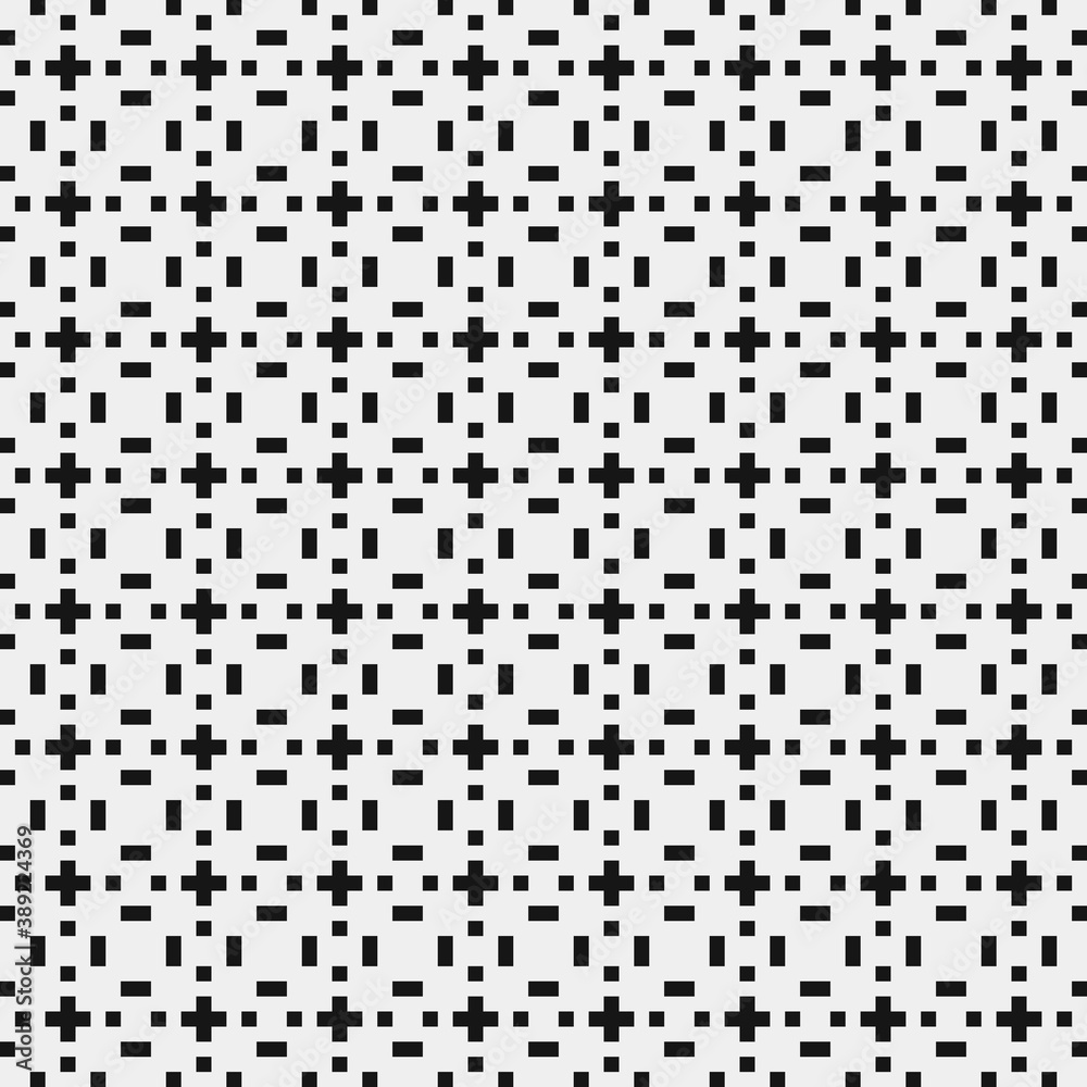 Abstract Cross Pattern Dots Logo generative computational art illustration