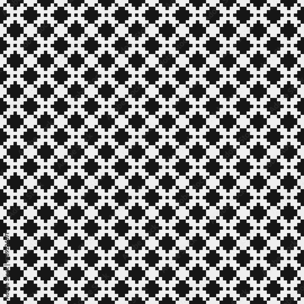 Abstract Cross Pattern Dots Logo generative computational art illustration