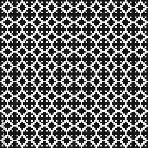 Abstract Cross Pattern Dots Logo generative computational art illustration