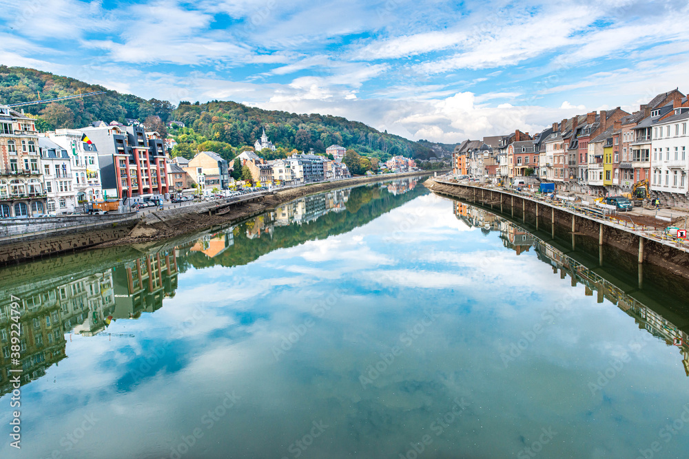Obraz premium panorama of the Marne River