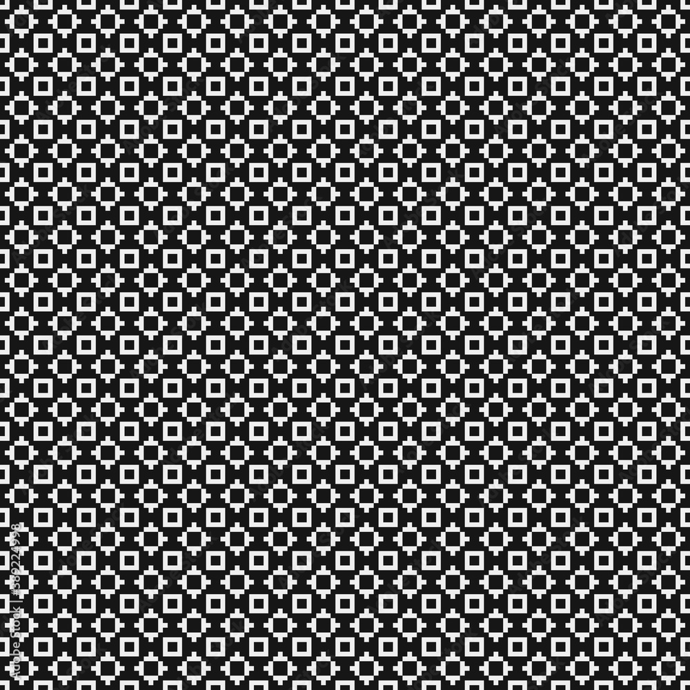 Abstract Cross Pattern Dots Logo generative computational art illustration