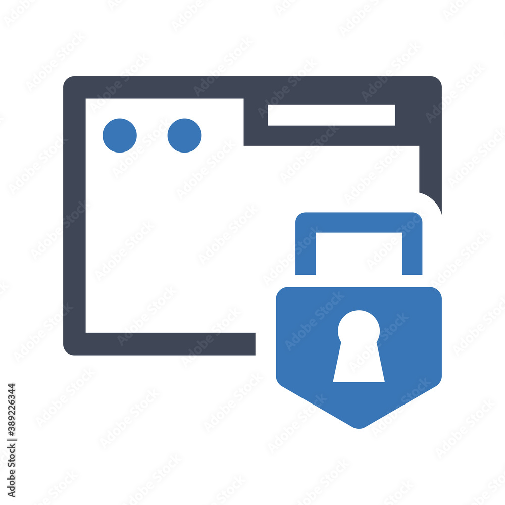Browser protection icon Browser protection icon