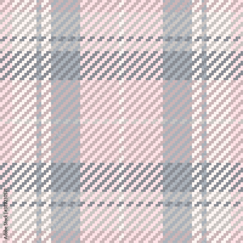Seamless pattern of scottish tartan plaid. Repeatable background with check fabric texture. Vector backdrop striped textile print.
