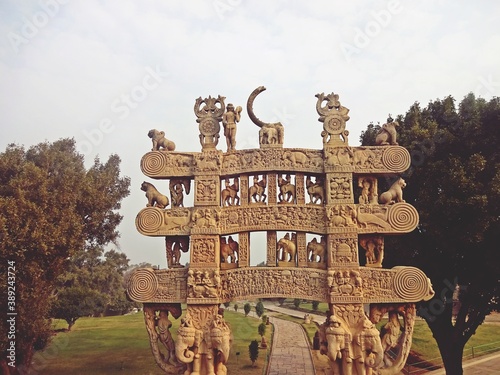 Sanchi Stupa  bhopal  madhyapradesh  India  UNESCO World Heritage site