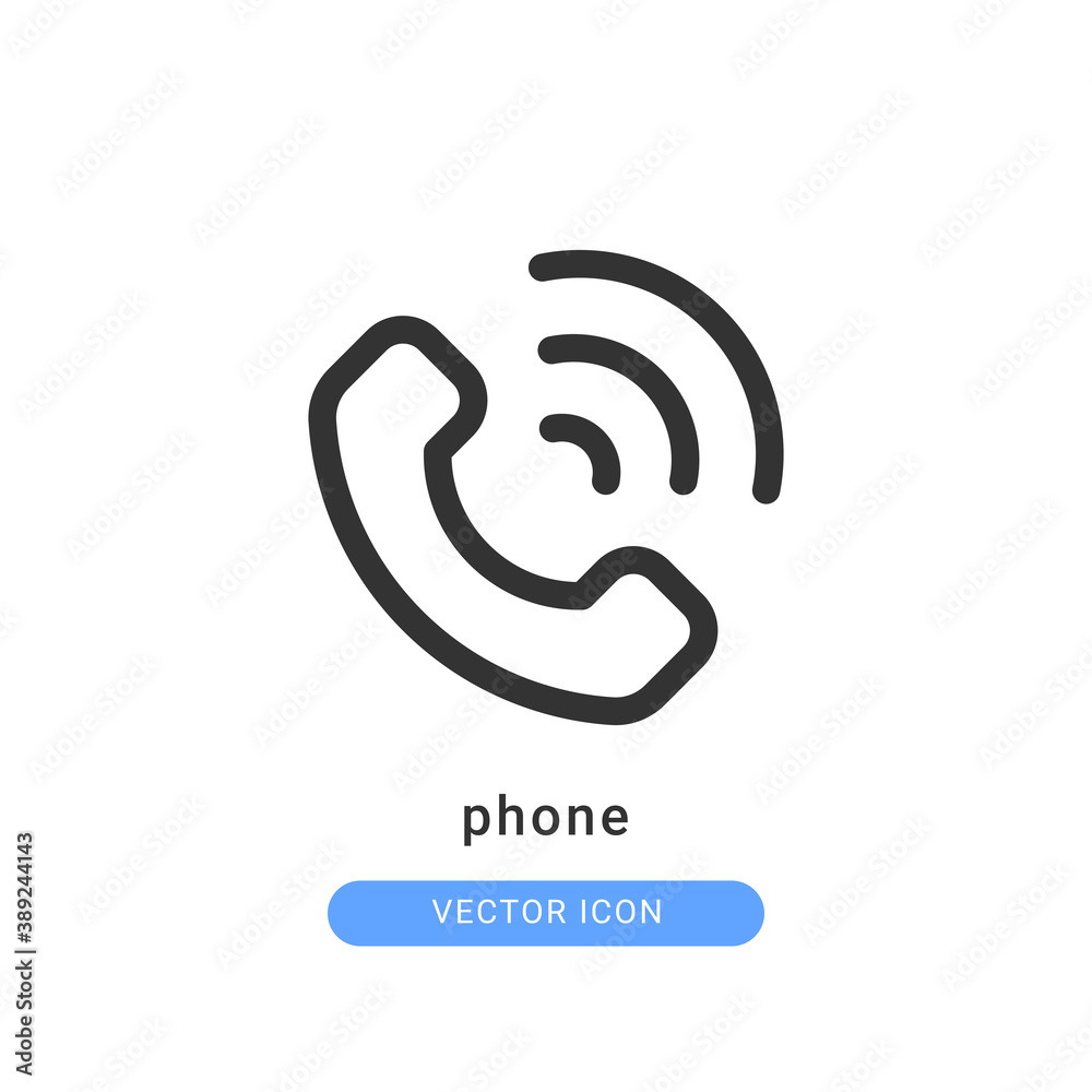 phone icon vector illustration. phone icon outline design. phone icon vector illustration. phone icon outline design.