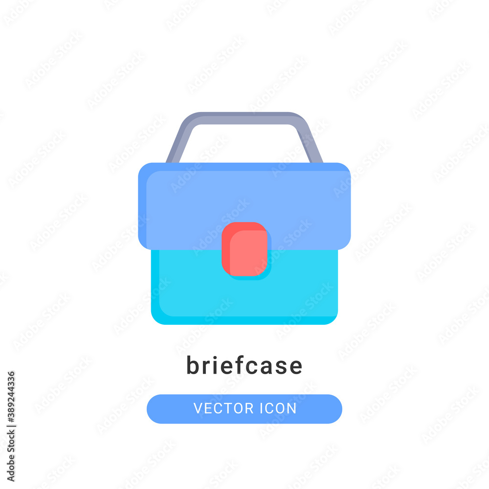 briefcase icon vector illustration. briefcase icon flat design. briefcase icon vector illustration. briefcase icon flat design.