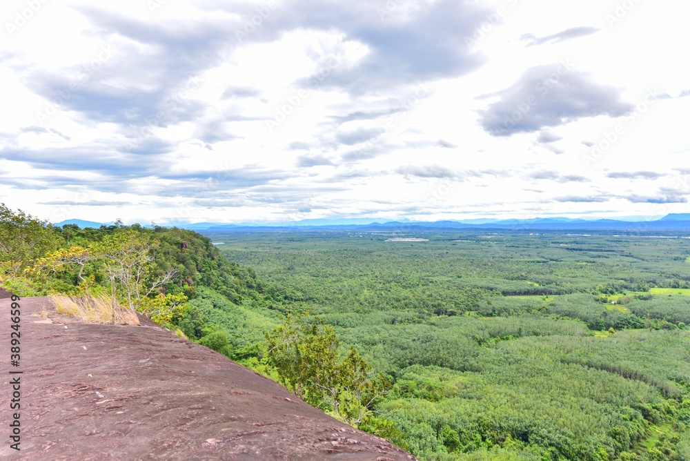 Ruesi Cave Viewpoint at Phu Sing National Park in Bueng Kan Province Ruesi Cave Viewpoint at Phu Sing National Park in Bueng Kan Province