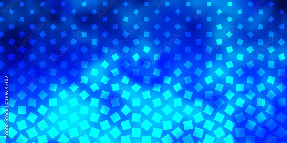 Light BLUE vector background in polygonal style.