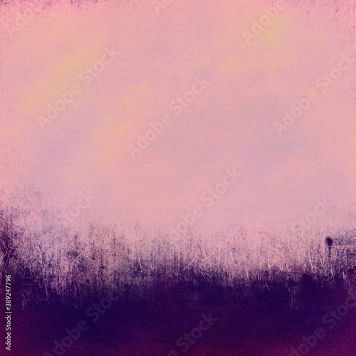 purple background sponged with old worn faded 