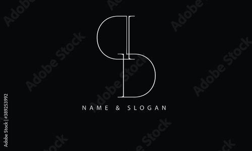 DD, D abstract letters logo monogram photo