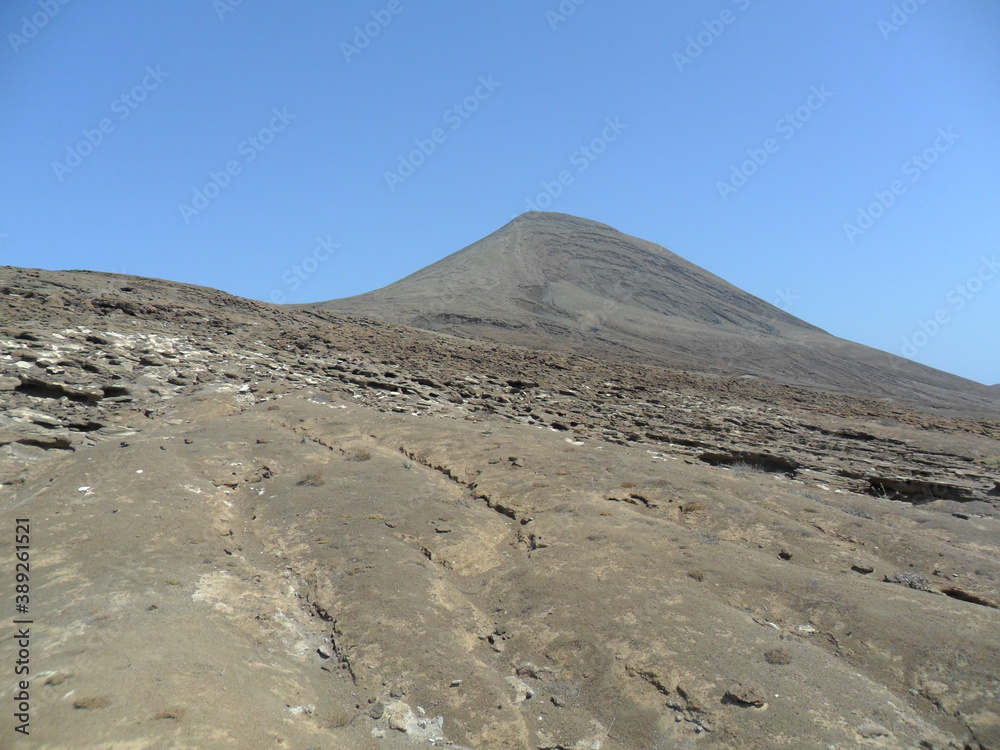 Exploring the volcanic coastal landscapes of Isla do Sal in the Cape Verde islands in the Atlantic West Africa Exploring the volcanic coastal landscapes of Isla do Sal in the Cape Verde islands in the Atlantic West Africa